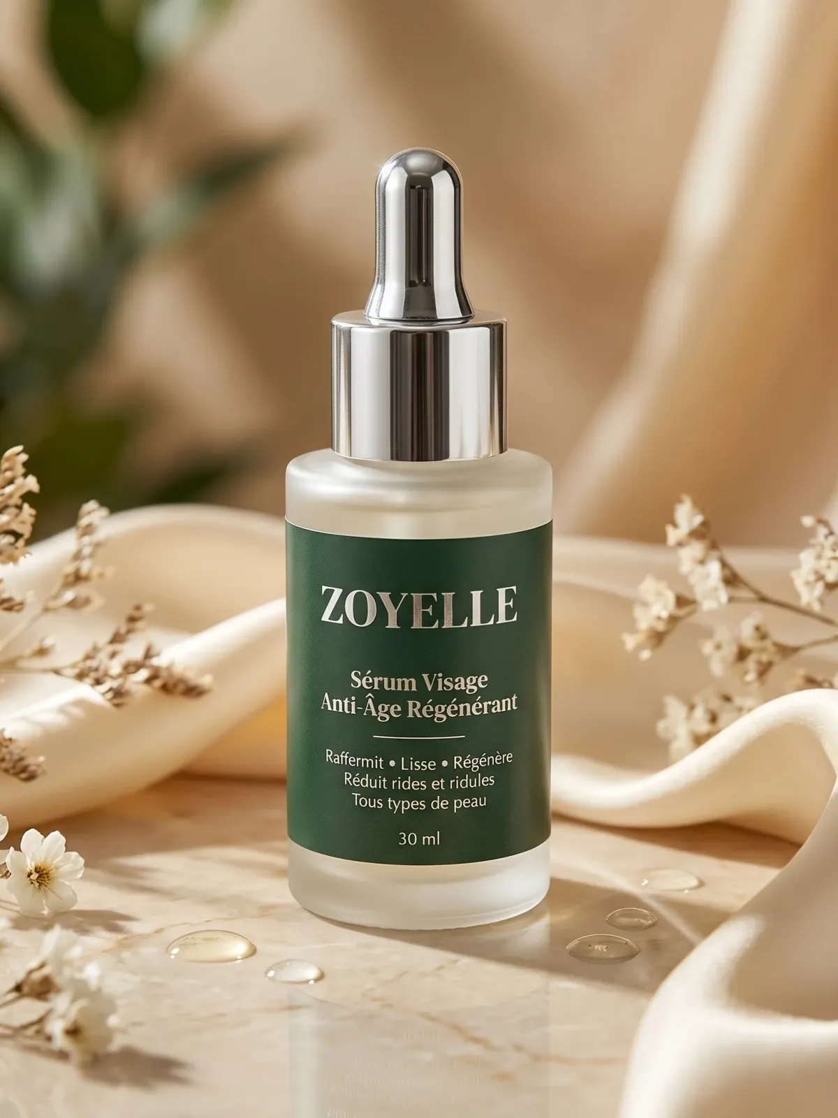 Sérum Visage Anti-Âge Régénérant ZOYELLE